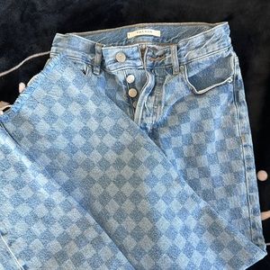 PacSun high rise straight jeans